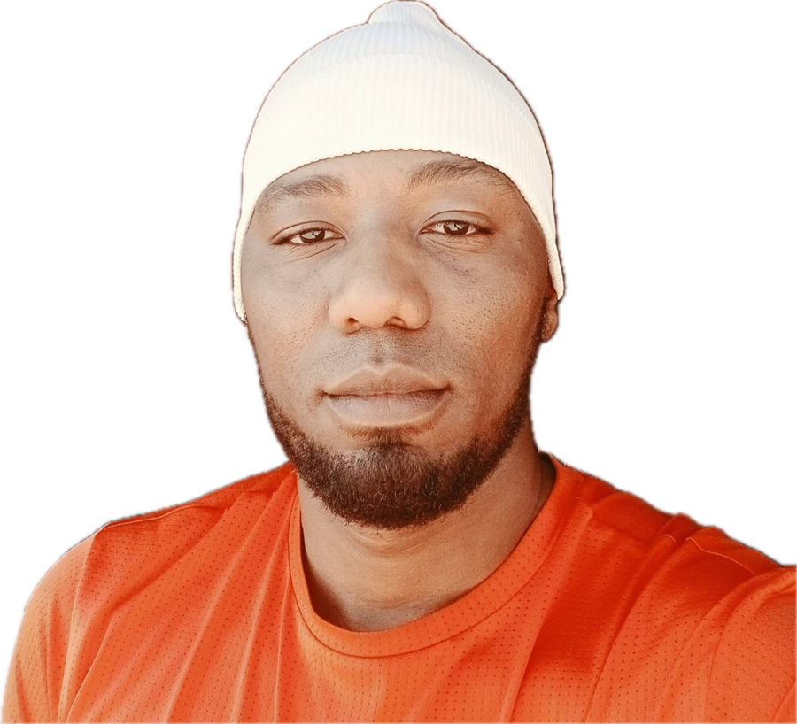 Portrait of Goodwish Matyila, IT cybersecurity developer and UI/UX designer